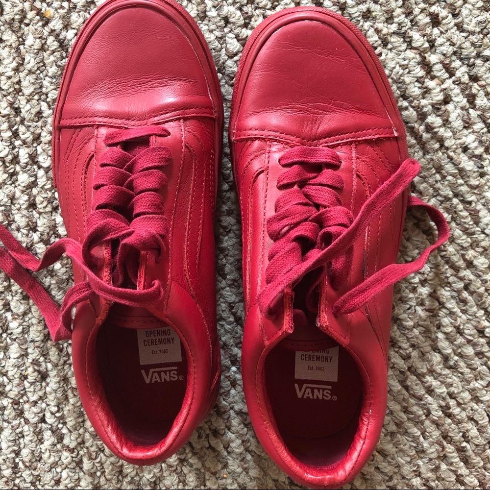 Opening Ceremony Vans Red Women’s 7